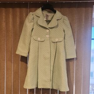 Stylish Green Kids Coat